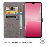 imoshion Mandala Klapphülle für das Xiaomi 13 Lite - Grau