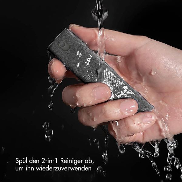 Accezz 2-in-1 Bildschirmreiniger Spray - Grau