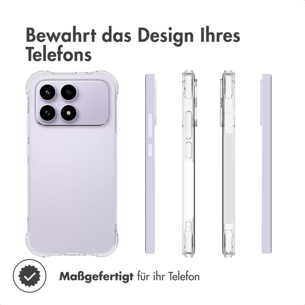 imoshion Shockproof Case Xiaomi Poco F8 Pro - Transparent