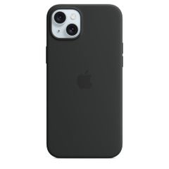 Apple Silikon-Case MagSafe Apple iPhone 15 Plus - Black