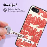 Personalisierte Hülle mit Blumen Samsung Galaxy A15 - Transparent