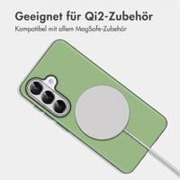imoshion Color Backcover mit Thin MagSafe Ring Samsung Galaxy S26 - Dunkelgrün