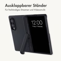 imoshion Color Backcover mit Ständer Samsung Galaxy Z Fold 8 - Schwarz