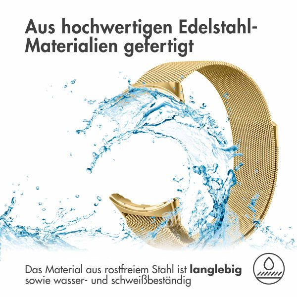 imoshion Mailändische Magnetarmband für das Google Pixel Watch / Watch 2 / Watch 3 (41 mm) - Gold