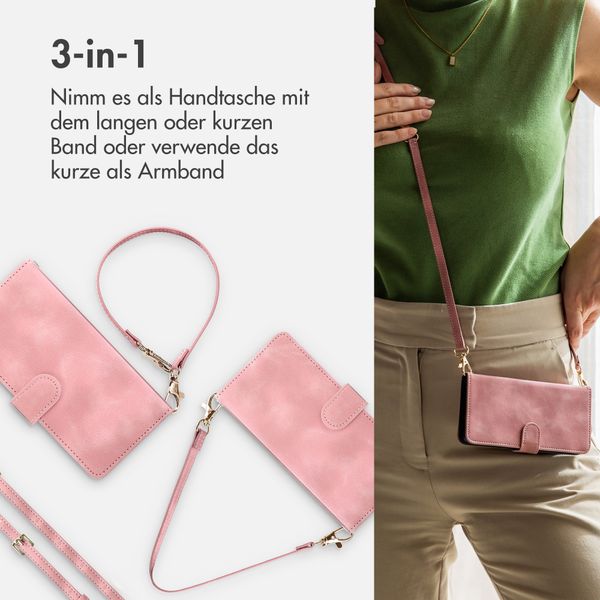 imoshion Klapphülle mit Kordel Xiaomi Redmi Note 15 Pro (4G) - Rosa