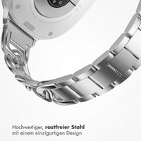 Selencia Chain Armband für Samsung Galaxy Watch 9 (40/44mm) / Watch 8 (40/44mm) / Classic (46mm) - Silber