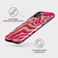Burga Tough Back Cover für das Apple iPhone 12 (Pro) - Siren