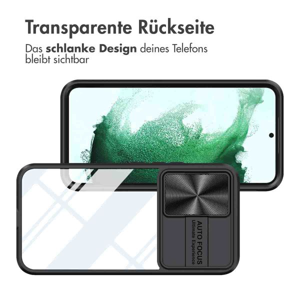 imoshion Back Cover mit Kameraschieber für das Samsung Galaxy A54 (5G) - Schwarz