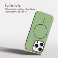 imoshion Color Backcover mit Thin MagSafe Ring Apple iPhone 16 Pro - Dunkelgrün