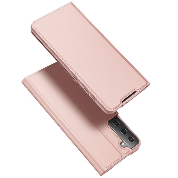 Dux Ducis Slim TPU Klapphülle für Samsung Galaxy S21 Plus - Roségold