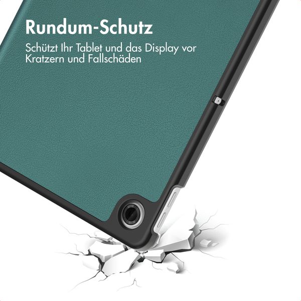 imoshion Trifold Klapphülle Lenovo Tab (2025) - Dunkelgrün