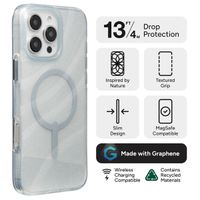 ZAGG Milan Snap Case mit MagSafe Apple iPhone 16 Pro Max - Swirl Glitter