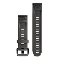 Garmin QuickFit® Silikonarmband -   Garmin 20 mm Anschluss - Graphite