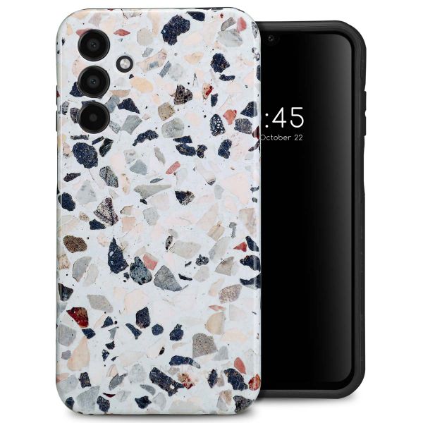 Selencia Vivid Tough Back Cover für das Samsung Galaxy A15 (5G/4G) - Chic Terazzo