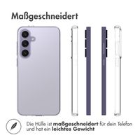 Accezz TPU Clear Cover für das Samsung Galaxy S24 FE - Transparent