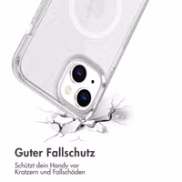 imoshion Sparkle Back Cover mit MagSafe Apple iPhone 14 - Glitzer Transparent