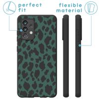 imoshion Design Hülle Samsung Galaxy A52(s) (5G/4G) - Leopard - Grün / Schwarz