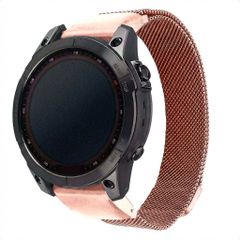 imoshion QuickFit® Milanese Armband -   Garmin 20 mm Anschluss - Größe L/XL - Rose Gold