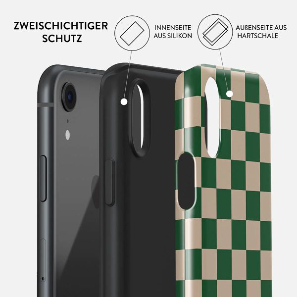 Burga Tough Back Cover für das iPhone Xr - Ivy League