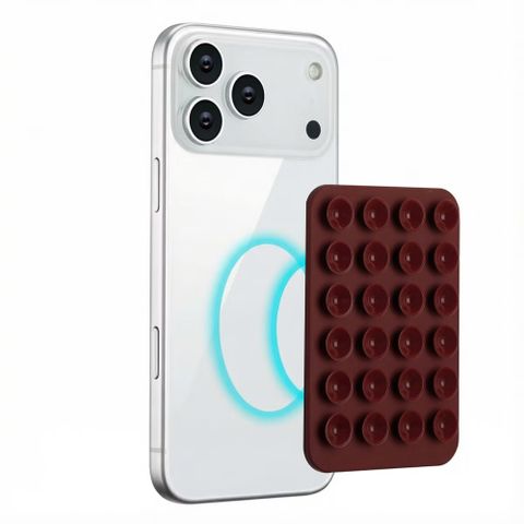 Selencia MagSafe-Saugnapf-Handyhalterung - Bold Burgundy