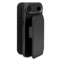 Decoded 2 in 1 Leather Klapphülle MagSafe Apple iPhone Air - Schwarz