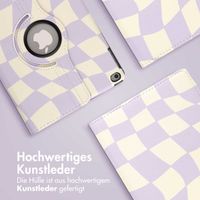 imoshion 360° drehbare Design Klapphülle Apple iPad 6 (2018) 9.7 Zoll / iPad 5 (2017) 9.7 Zoll - Dancing Cubes