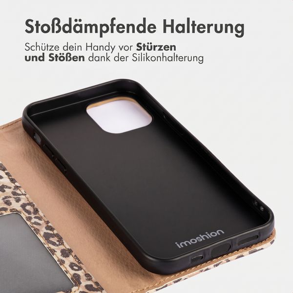 imoshion Design Klapphülle Apple iPhone 15 - Leopard Mood