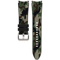 Samsung Original #tide® Collection Armband für die Samsung Galaxy Watch 4 / 5 / 6 / 7 - 20 mm - M/L - Camo Grün