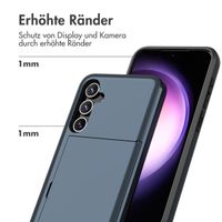 imoshion Backcover mit Kartenfach Samsung Galaxy S23 FE - Dunkelblau