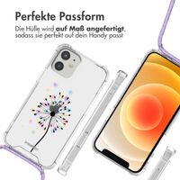 imoshion Design Hülle mit Band Apple iPhone 12 Mini - Sandstone Dandelion