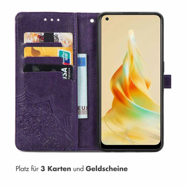 imoshion Mandala Klapphülle Oppo Reno 8 T (4G) - Violett