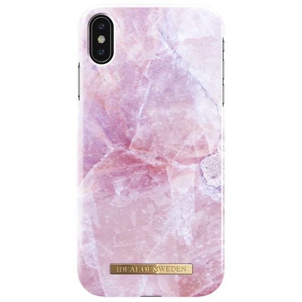 iDeal of Sweden Pilion Pink Marble Fashion Back Case für das iPhone Xs Max