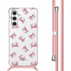 imoshion Design Hülle mit Band Samsung Galaxy A54 (5G) - Crab Watercolor