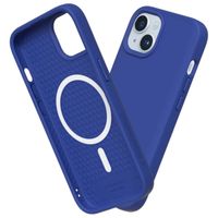 RhinoShield ﻿SolidSuit Back Cover MagSafe für das iPhone 15 Plus - Classic Blue