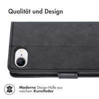 imoshion Luxuriöse Klapphülle Apple iPhone 16e - Schwarz