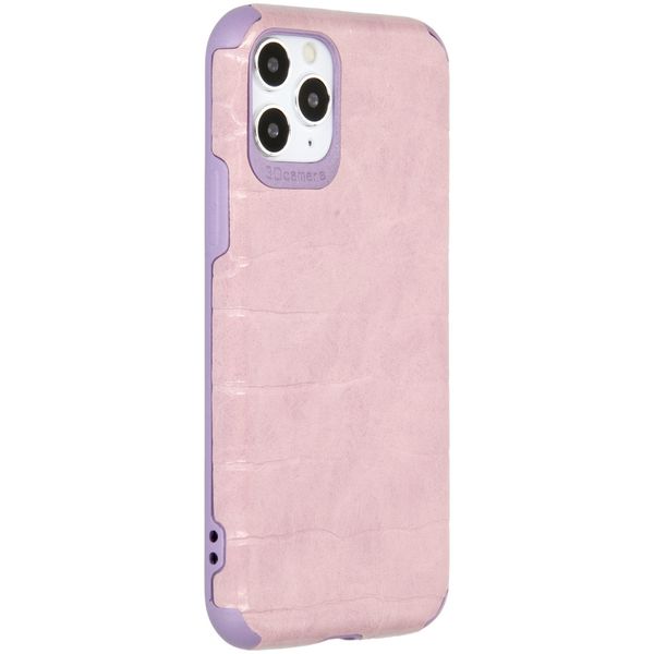 My Jewellery Croco Soft Case Back Cover iPhone 11 Pro - Violett