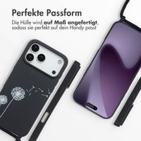 imoshion SilikonHülle design mit Band Apple iPhone 17 Pro Max - Dandelion Black