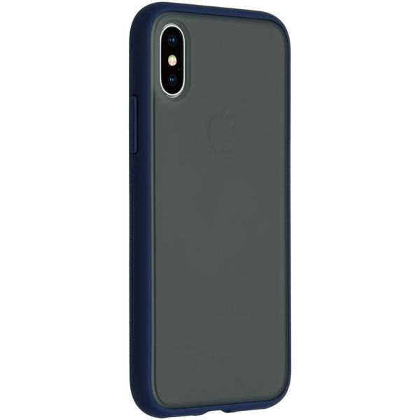 imoshion Frosted Backcover Blau für das iPhone X / Xs