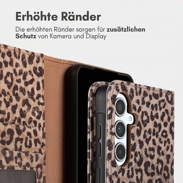 imoshion Design Klapphülle Samsung Galaxy A35 - Leopard Mood