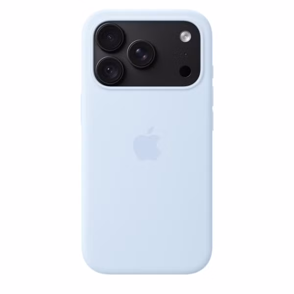 Apple Silikonhülle mit MagSafe Apple iPhone 18 Pro - Crisp Blue