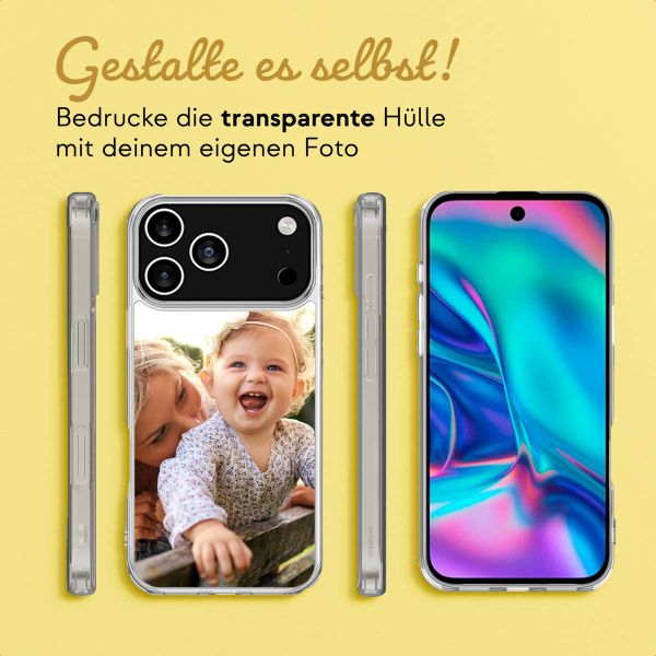 Gestalte deine eigene Clear Case Apple iPhone 17 Pro Max - Transparent