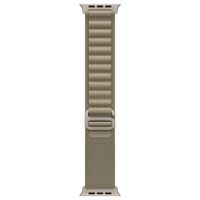 Apple Alpine Loop Band für die Apple Watch Series 1-10 / SE / Ultra (2) - 42/44/45/46/49 mm - Größe L - Olive