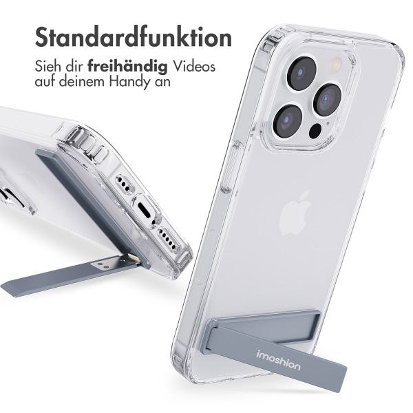 imoshion ﻿Back Cover mit Ständer für das iPhone 13 Pro - Transparent