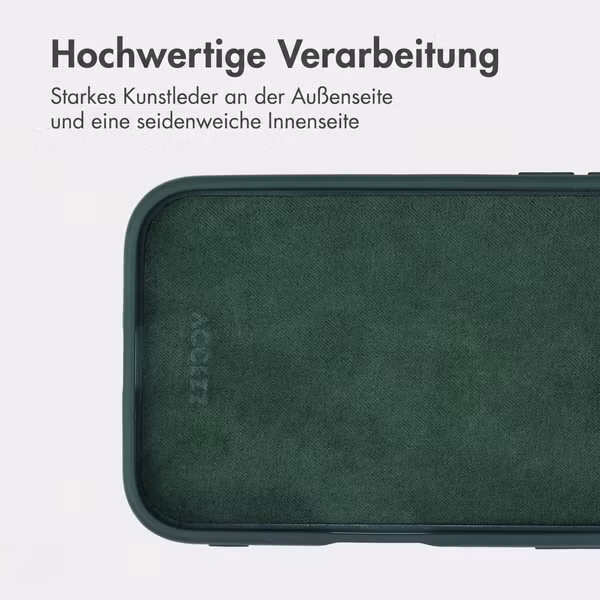 Accezz Backcover mit MagSafe Apple iPhone 17 - Grün