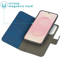 imoshion Entfernbare 2-1 Luxus Klapphülle Samsung Galaxy S25 Edge - Blau