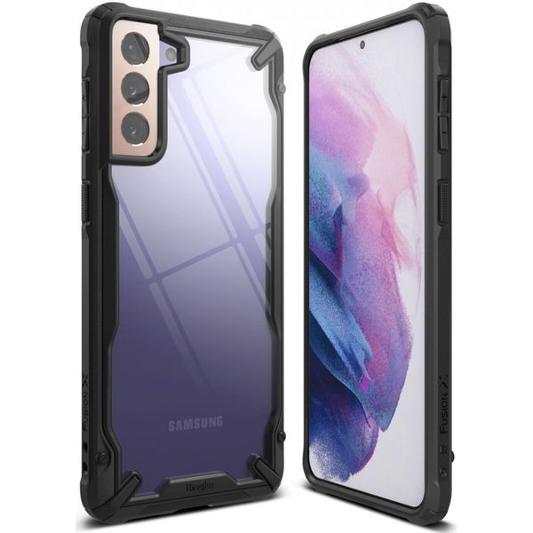 Ringke Fushion X Case für das Samsung Galaxy S21 - Schwarz