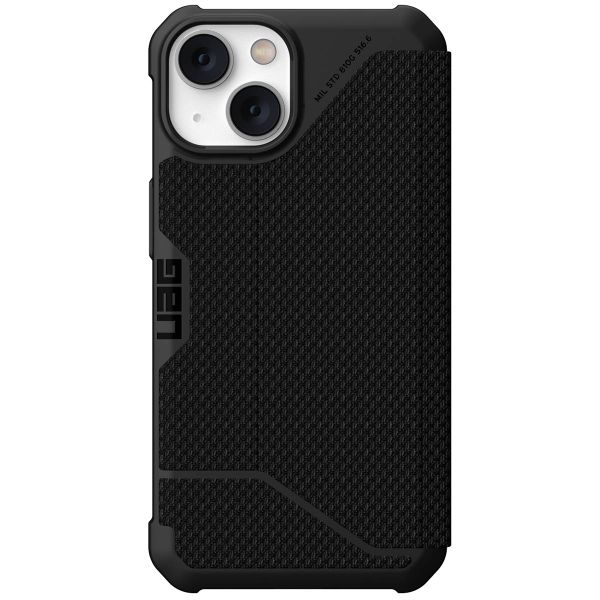 UAG Metropolis Klapphülle für das iPhone 14 - Kevlar Black