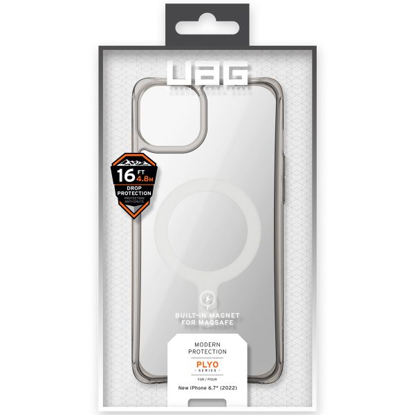UAG Plyo Backcover MagSafe Apple iPhone 14 Plus - Ash