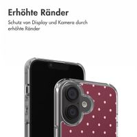 imoshion Design Hülle Apple iPhone 17 - Polka Dot Bordeaux