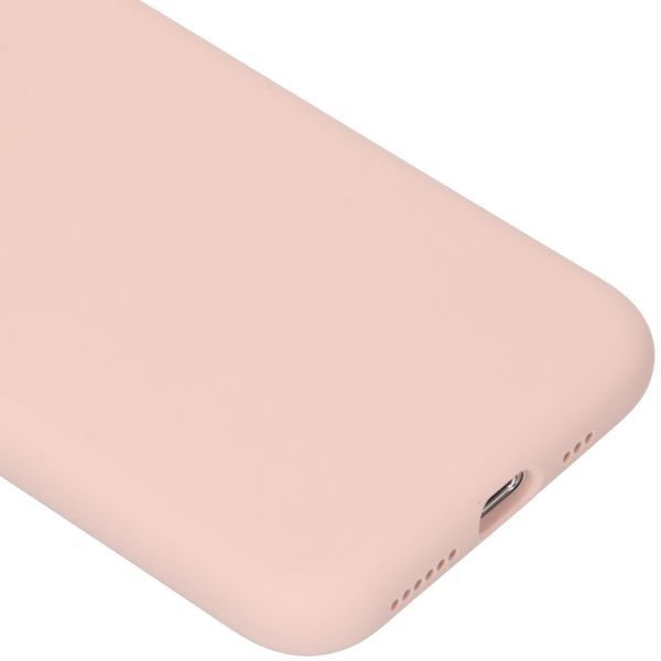 Accezz Liquid Silikoncase Rosa für das iPhone 11 Pro